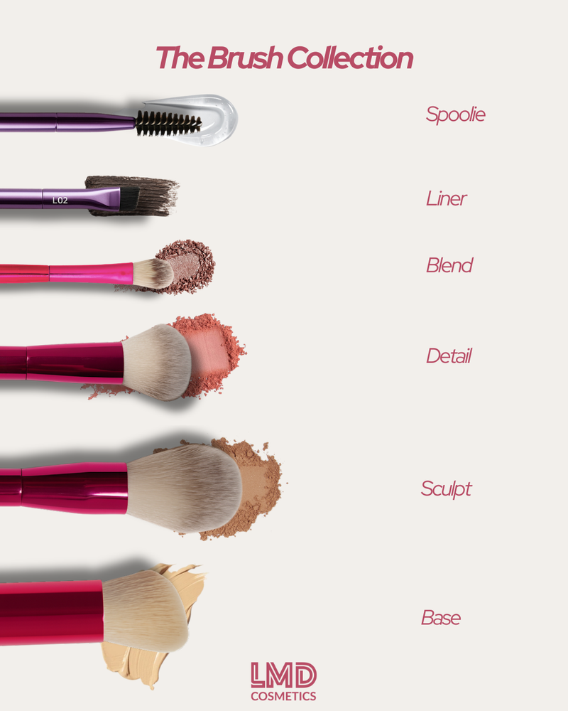 LMD Cosmetics Brush Bundle