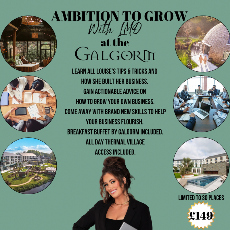 Ambition To Grow With LMD At The Galgorm - GROUP WORKSHOP